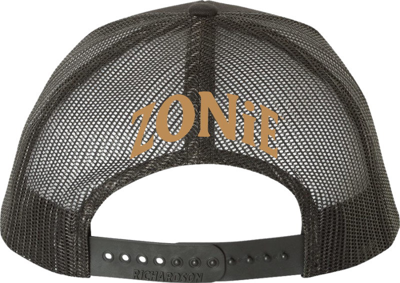 ZONiE Snapback Trucker Cap in Black