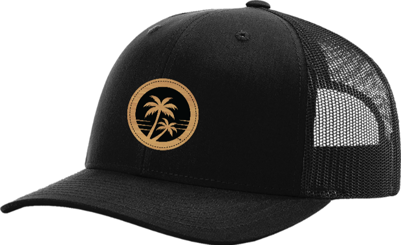 ZONiE Snapback Trucker Cap in Black